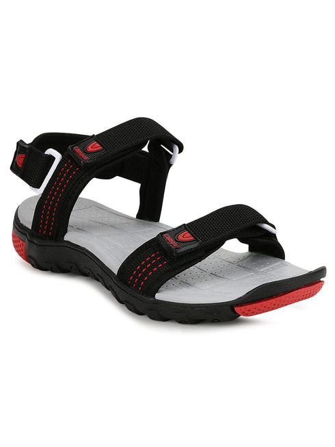2GC-07 Black Men's Sports Sandals